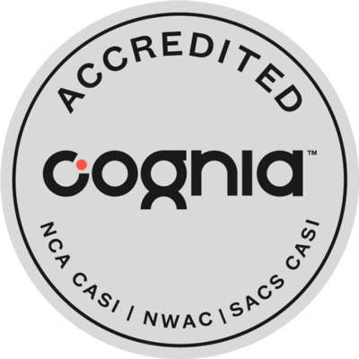 Cognia Accreditation Badge - NCA CASI, NWAC, SACS CASI